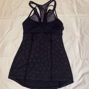 NWOT Black Lululemon Tank Top